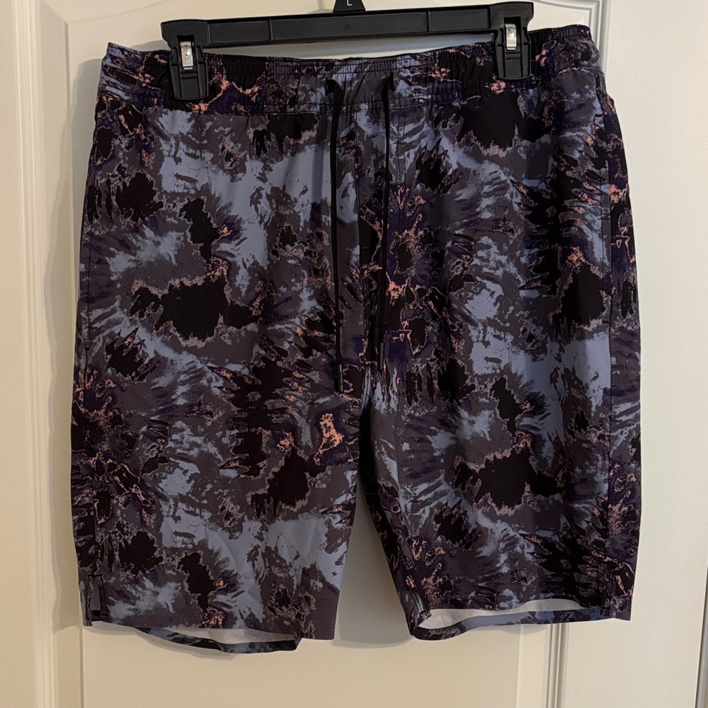 BYLT Basics Abstract Patterned Board Shorts